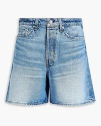 Rag & Bone Maya faded denim shorts - Blue Blue