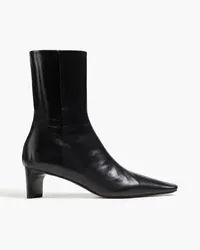 Jil Sander Leather ankle boots - Black Black