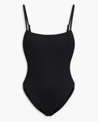 Onia Gabrielle stretch-piqué swimsuit - Black Black