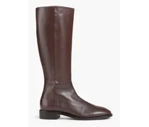 Keelan leather knee boots - Brown