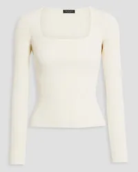 Rag & Bone Asher ribbed-knit top - White White