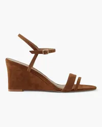 Emme Parsons Suede wedge sandals - Brown Brown