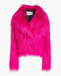 STAND Faux fur jacket - Pink Pink