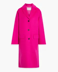 STAND Cristobal wool-blend felt coat - Pink Pink