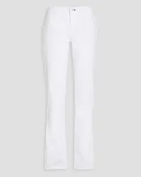 Rag & Bone Low-rise straight-leg jeans - White White