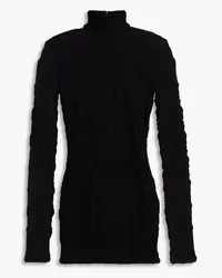 Missoni Crochet-knit turtleneck sweater - Black Black