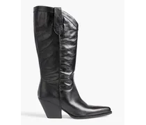 Jamie leather boots - Black