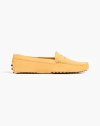 TOD'S Suede loafers - Yellow Yellow