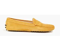 Suede loafers - Yellow