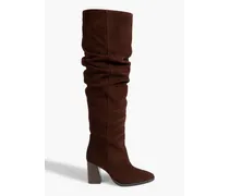Jasmine suede knee boots - Brown