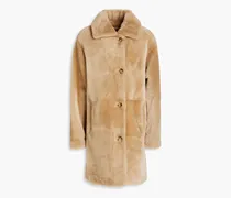 Shearling coat - Neutral