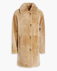 Yves Salomon Shearling coat - Neutral Neutral