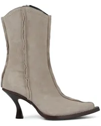 Acne Studios Suede ankle boots - Neutral Neutral