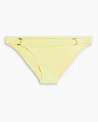 Melissa Odabash Bari ribbed low-rise bikini briefs - Yellow Yellow