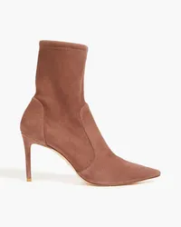 Stuart Weitzman Stuart 85 suede ankle boots - Neutral Neutral