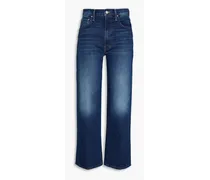 Rambler high-rise straight-leg jeans - Blue