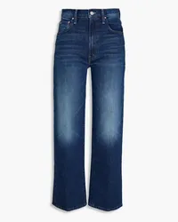 Mother Rambler high-rise straight-leg jeans - Blue Blue