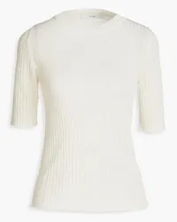 LVIR Ribbed-knit top - White White