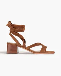 Gianvito Rossi Dalian suede sandals - Brown Brown