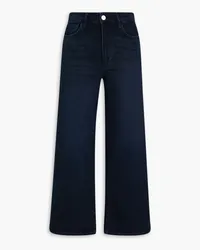 Frame Denim Pixie high-rise wide-leg pants - Blue Blue