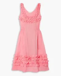 Molly Goddard Toto ruffled cotton-organdie midi dress - Pink Pink