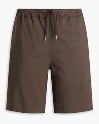 Sandro Wool-blend drawstring shorts - Neutral Neutral