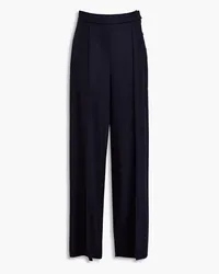 Valentino Garavani Wool-felt wide-leg pants - Blue Blue