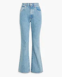 SLVRLAKE Charlotte high-rise flared jeans - Blue Blue