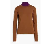 Cashmere turtleneck sweater - Brown