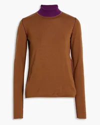 Ferragamo Cashmere turtleneck sweater - Brown Brown