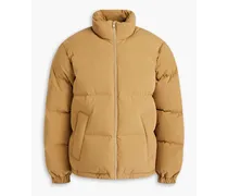 Quilted shell down jacket - Neutral