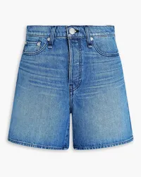 Rag & Bone Maya faded denim shorts - Blue Blue