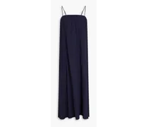 Cotton-gauze maxi dress - Blue