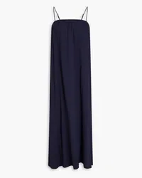 Onia Cotton-gauze maxi dress - Blue Blue