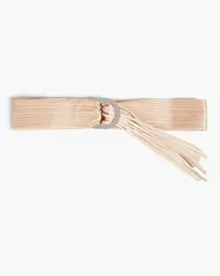 Emilio Pucci Satin belt - Neutral Neutral