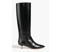 Valentino Garavani Leather knee boots - Black Black