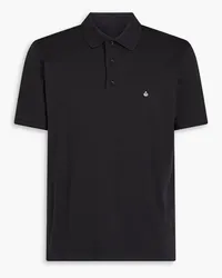 Rag & Bone Pima cotton-jersey polo shirt - Black Black