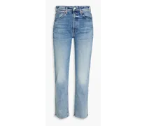 Hiker Hover high-rise straight-leg jeans - Blue