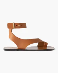 ATP Atelier Aquara leather sandals - Brown Brown