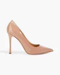 Sergio Rossi Vernice patent-leather pumps - Neutral Neutral