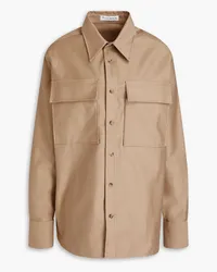 J.W.Anderson Printed cotton shirt jacket - Neutral Neutral