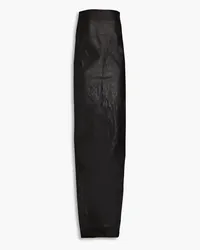 Rick Owens Stretch-wool maxi pencil skirt - Black Black