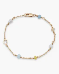 Zimmermann Gold-tone, faux pearl, crystal and stone bracelet - Metallic Metallic