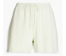 French cotton-terry shorts - Green