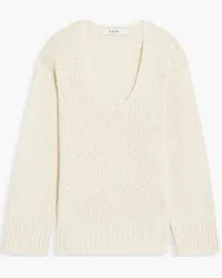 Joie Orian crochet-knit cotton sweater - White White