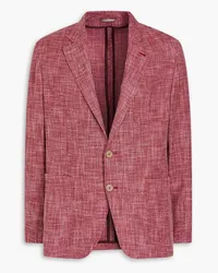 Canali Wool-blend blazer - Pink Pink