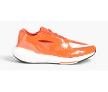 Ultraboost mesh and coated leather sneakers - Orange