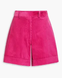 Oscar de la Renta Cotton-corduroy shorts - Pink Pink