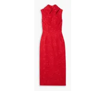 Mason corded-lace maxi dress - Red