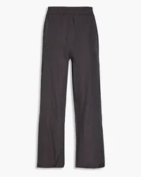 Ganni Ripstop straight-leg pants - Black Black